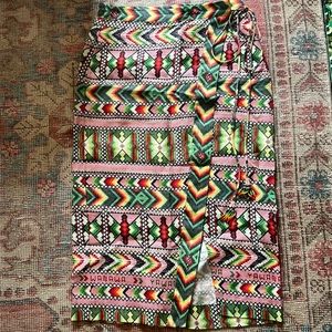 FARM RIO Amulet Wrap Skirt